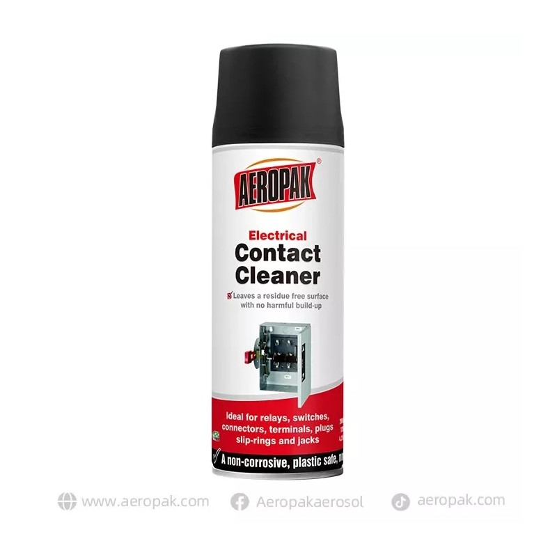 Aeropak Electrical Contact Cleaner - dissolves industrial grime, grease, lubrication