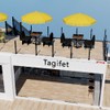 Tagifet Black Glass Railing Post,304 Stainless Steel Glass Railing Post: