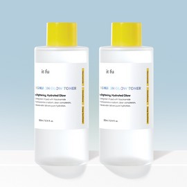 Ippu [Glow Tone Up Toner] Niacinamide 10% Glow Toner Glowing Radiance Transparent Skin 300ml, 2 units / [광채톤업토너] 나이아신아마이드 10% 글로우 토너 윤광 광채 투명 피부 300ml, 2개
