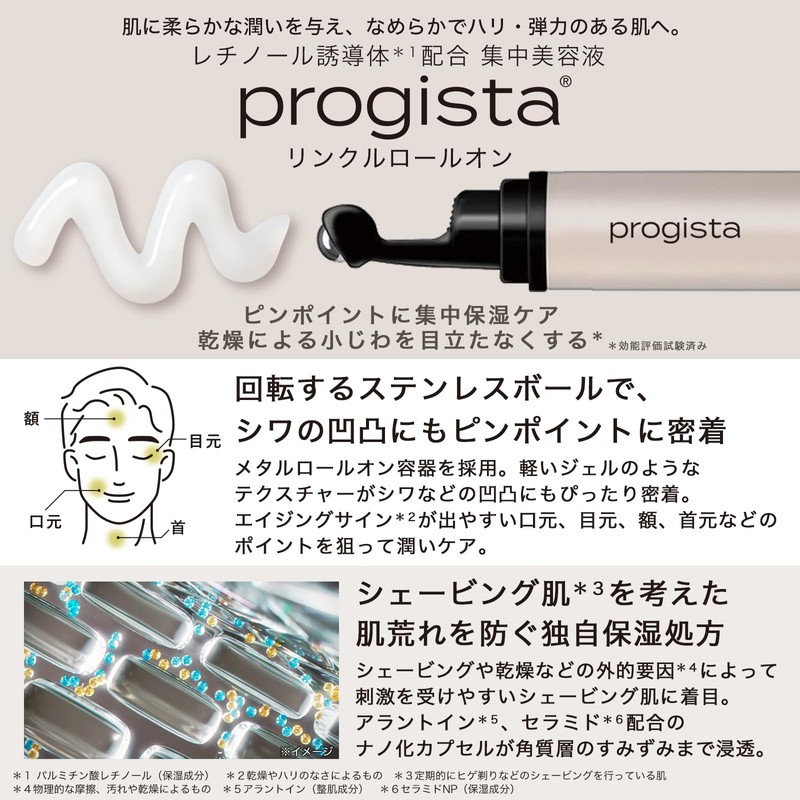 Schick Proregista Wrinkle Roll-on 15ml for Men Eye Serum