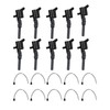 TRQ Ignition Coil Set Compatible with 00-05 Ford