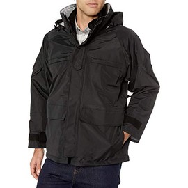 TRU-SPEC Men's H2O Proof Law Enforcement Parka, Black, Large