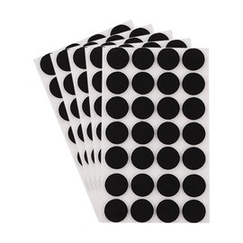 UUYYEO 120 Pcs 20mm Round Felt Furniture Pads Self Adhesive Furniture Feet Furniture Felt Glides Furniture Wood Floor Protectors Chair Leg Floor Protectors