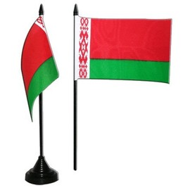 Belarus Table Flag 4 x 6 inch