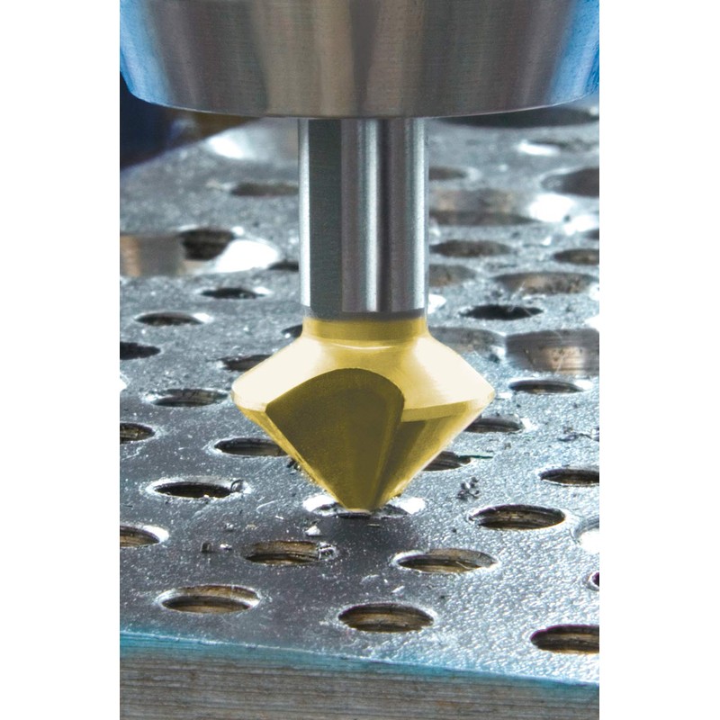 815423 HSS countersink 90°, TIN-coated Exact 05560 Bore diameter:20,5 mm