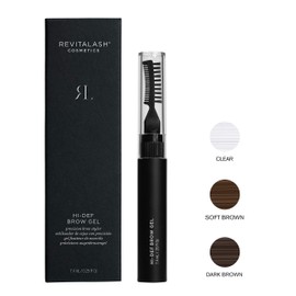 RevitaLash Cosmetics, Hi-Def Brow Gel, Dark Brown, Hypoallergenic & Cruelty-Free | RevitaLash
