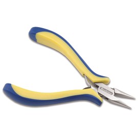 Beadalon Chain Nose Pliers, Ergo Style, Blue/Yellow