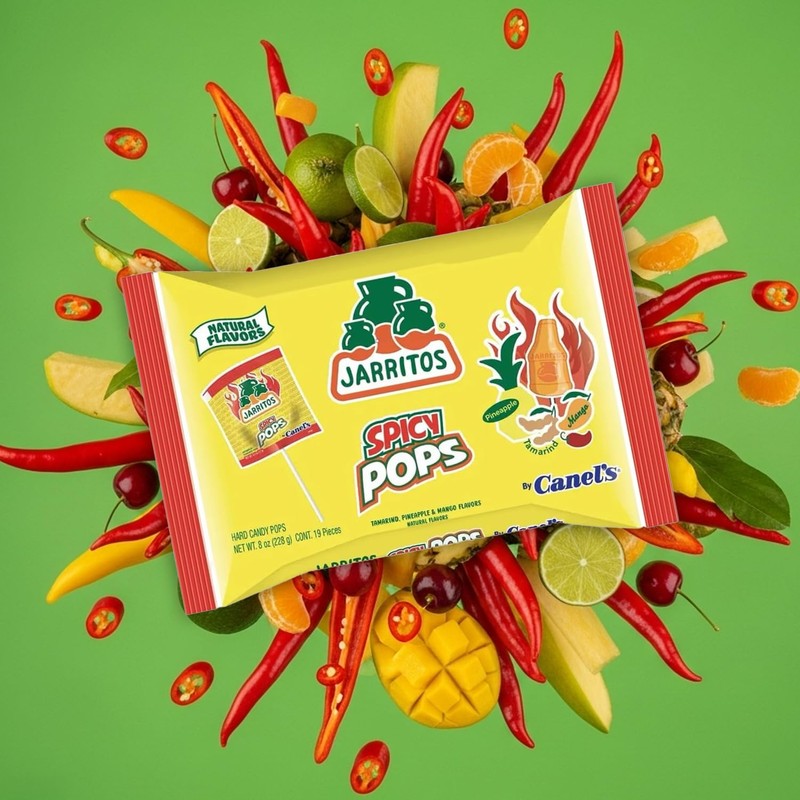 Jarritos Spicy Lollipops – 2 Pack Bottle-Shaped Mexican Hard Candy