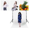 Qinunipoto White Solid Background 1x1.5m Background Sheet Backscreen Virtual Background