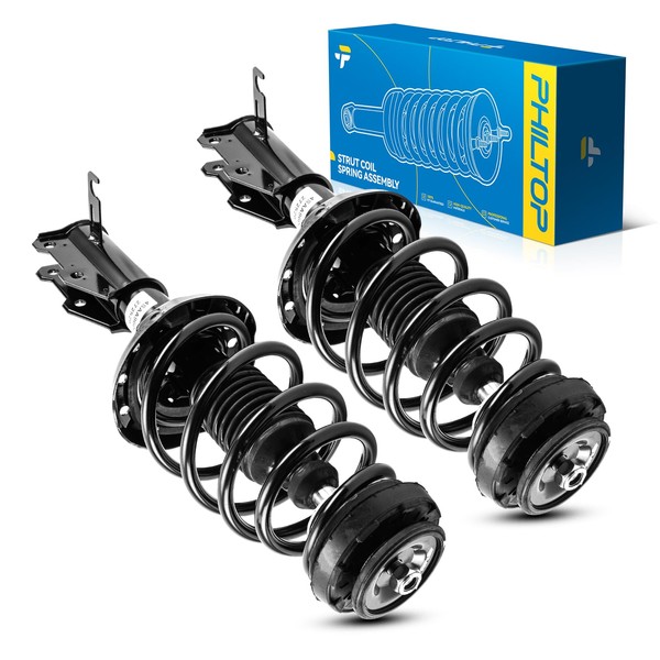 PHILTOP Front Complete Struts Shocks Assembly Shocks Absorbers 272528/272529 Compatible
