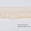 GORGECRAFT 5 Yards X 4" Wide Cotton Tassel Fringe Trim
