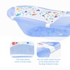 Patterned Towel Baby Bath Net - Adjustable, Safe, and Hygienic,