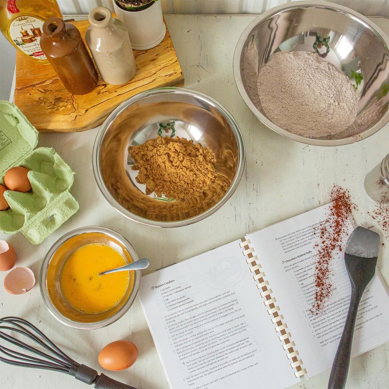 Argon Tableware Stainless Steel Mixing Bowl - 2.4L