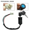 PCC Key Ignition Switch 4 Wires for Pit Bike Quad