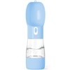 Botella de agua portátil para perros, para viajes, senderismo, multifuncional,