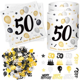 Table Decoration 50th Birthday