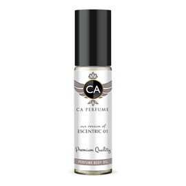 CA Perfume Impression of Escentric 01 For Women & Men Replica Fragrance Body Oil Dupes Alcohol-Free Essential Aromatherapy Sample Travel Size Concentrated Long Lasting Attar Roll-On 0.3 Fl Oz/10ml