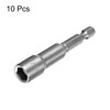 sourcing map 10pcs Hex Nut Driver Drills Bit 5/16" 6-Point