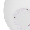 LED Round Lamp RGBW 24Key Remote Control 16Color Dimmable 4Mode