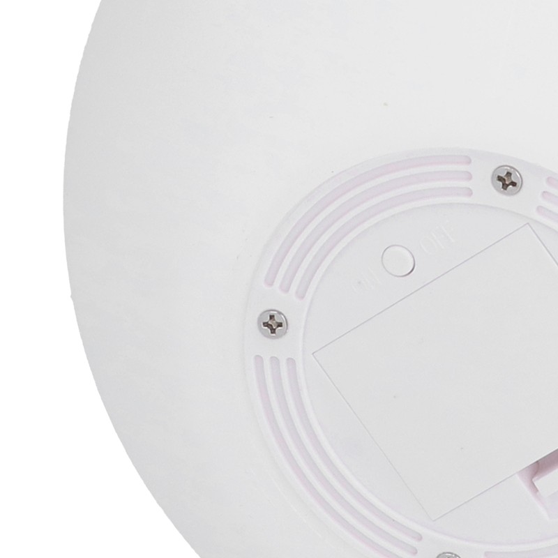 LED Round Lamp RGBW 24Key Remote Control 16Color Dimmable 4Mode
