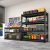 Rufokisa 48" W Garage Shelving Heavy Duty，2000LBS Loads Adjustable Garage