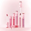 YNM Heart Jelling Tint, CHERRY JELLING, Silicone Lip Brush Included,