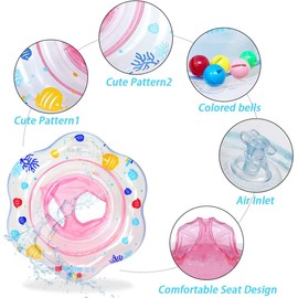 Baby Float, Baby Float, Foot Holder, Baby Swimming Ring, For Bathtubs, Swimming Tools, Pool Outdoors, Strong Buoyancy, Swimming Practice, Floatation Swimming, Unisex, Lightweight, Convenient, For