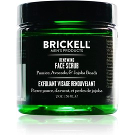 Productos Brickell Hombres Renovacin Exfoliante Facial, 2 onzas