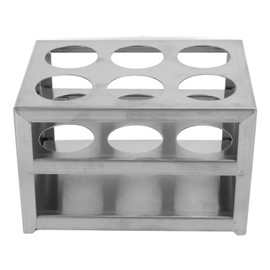 Test Tube Holder 304 Stainless Steel 6 Hole 3 Layer Laboratory Stand Rack for 32mm Tubes