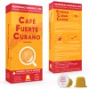Cafe Fuerte Cubano, Espresso Pods, Nespresso Original Line Compatible Capsules