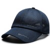 ロマン Breathable Baseball Cap (Blue)