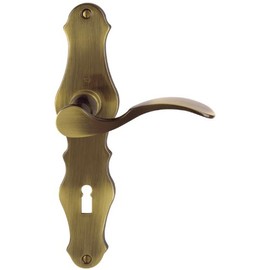 HOPPE Weimar M112SLN/2007 MS F73 OB Long Plate Fitting 72 mm DIN L/R