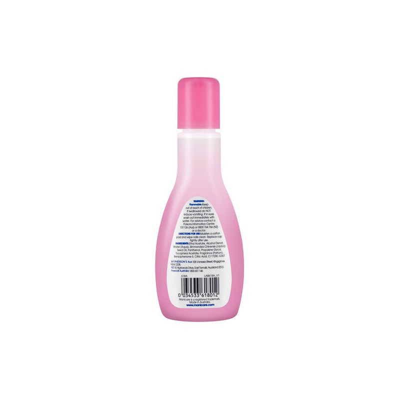 Manicare Acetone Free Nail Polish Remover 125mL