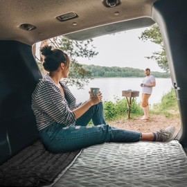 I LITTON Large Outdoor Blanket, Waterproof & Windproof Outdoor Camping Blanket Car Blanket with Carry Bag, 195x150 CM Perfect Stadium Blanket Picnic Blanket Sport Blanket Beach Camping Blanket