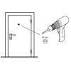ABUS 45240 Door Peephole Type 2200 G SB Brown