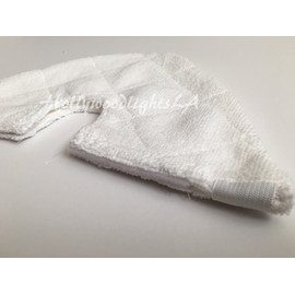 6 Replacement Triangle Pads Compatible with Shark Euro Pro Pocket Steam Mop S3501
