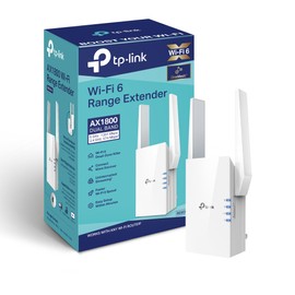 TP-Link AX1800 WiFi 6 Extender(RE605X)-Internet Booster, Covers up to 1500 sq.ft and 30 Devices,Dual Band Repeater up to 1.8Gbps Speed, AP Mode, Gigabit Port