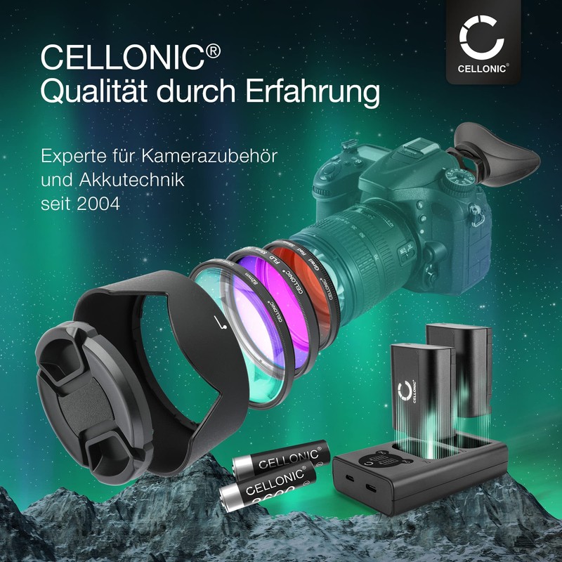 CELLONIC® DK-21 Viewfinder Eyecup Replacement for Nikon D7100 D200 D300