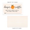 50 Little Cutie Diaper Raffle Tickets for Baby Shower -