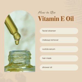 WFmed Vitamin E Oil  - 1 fluid ounce to up 1 gallon - 1 oz