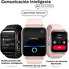 Reloj Inteligente smartwatch para Hombre Mujer Llamada Bluetooth, Pantalla Táctil
