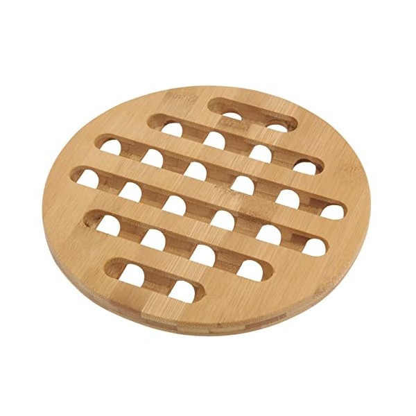Galvog® Bamboo Trivet Mat/Stands | Assorted Hot Dishes/Pot/Bowl/Teapot/Plate Holders |