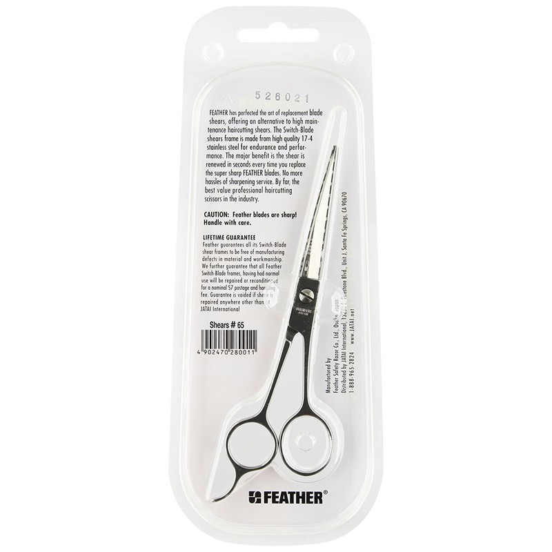 Feather No.65 Switch-Blade Shear, 6.5 Inch