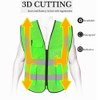 HYCOPROT High Visibility Mesh Safety Reflective Vest with Pockets and