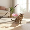 Varita Con Ratón De Juguete Para Gato Interactiva Cascabel