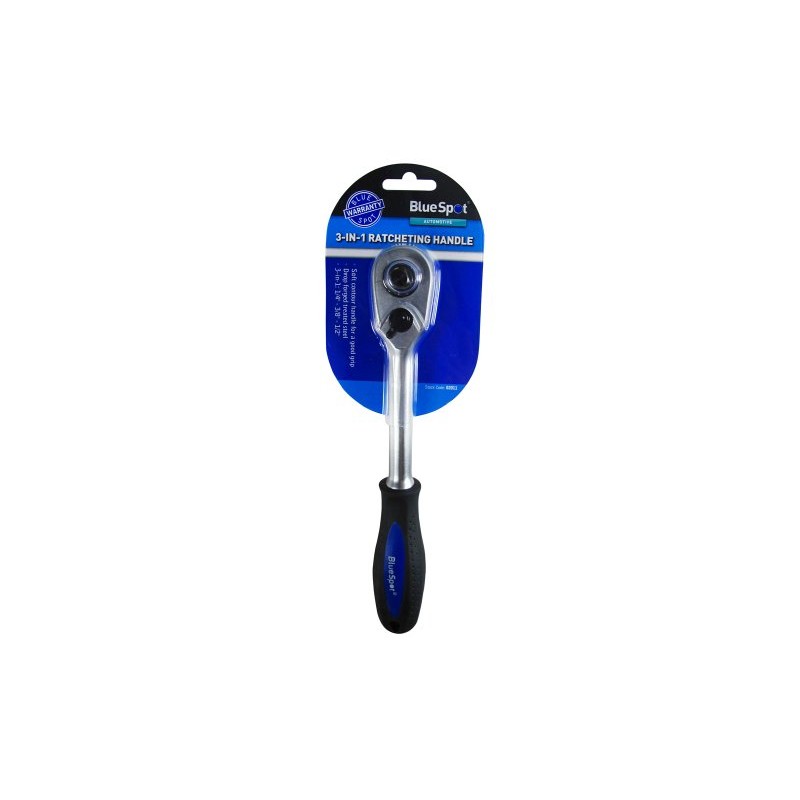Blue Spot Tools 3-in-1 Ratchet Handle