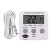 Brannan Refrigerator Thermometer Digital - Fridge and Freezer Alarm Alert