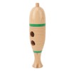 Fish Shaped Guiro Wooden Latin Percussion Musical Instruments with Rhythm