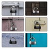 Hedume 2 Pack 5-Digit Horizontal Combination Padlock, 5 Digit Combination