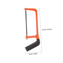 COHEALI Portable Mini Hacksaw Lightweight Aluminum Alloy Hand Tool for Easy and Cutting Compact for Convenient Storage and Transport for Home Projects and DIY Tasks